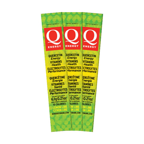 Q Energy Drink Healthy Lemon Lime 3 Servings